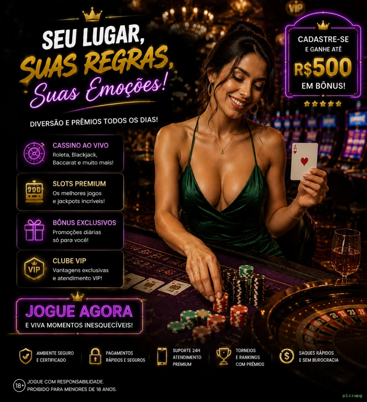 pizzapg Segurança